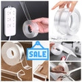 Nano Double Sided Tape Heavy Duty Transparent Adhesive Strips Strong Sticky Multipurpose Reusable Waterproof Mounting Tape