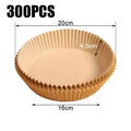 High Quality 50/100pcs Round/Square Silicone Oil Paper Mini Air Fryer Liner