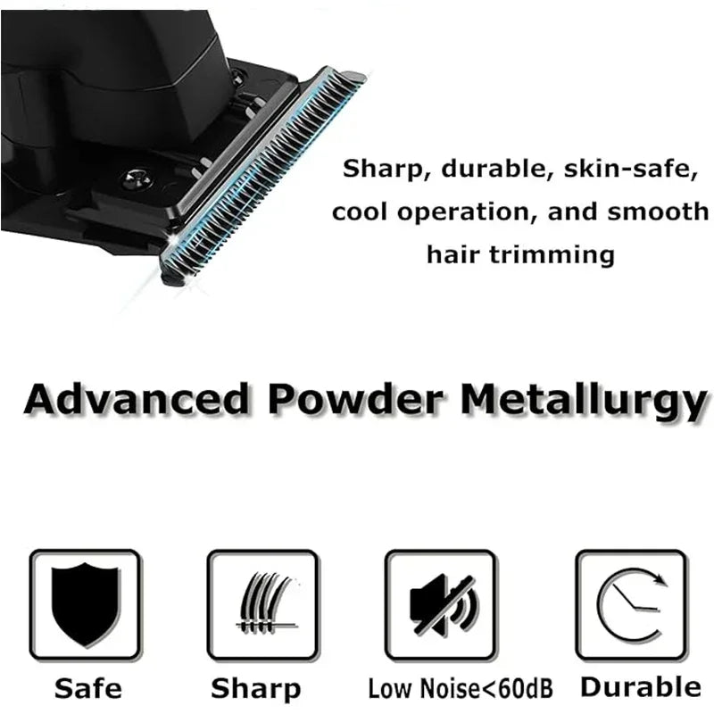 Kemei KM-2299 USB Fast Charging Clippers Barber Machine 1200MA Rechargeable Cordless Hair Trimmer Kemei Electric Hair Clipper