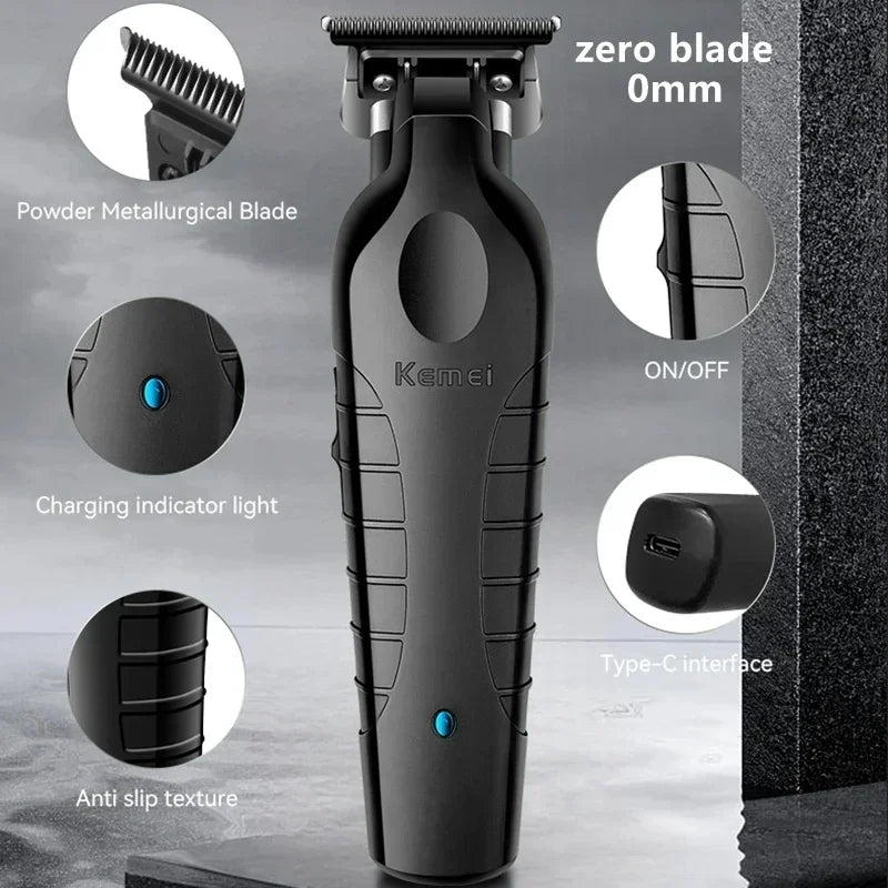 Kemei KM-2299 USB Fast Charging Clippers Barber Machine 1200MA Rechargeable Cordless Hair Trimmer Kemei Electric Hair Clipper