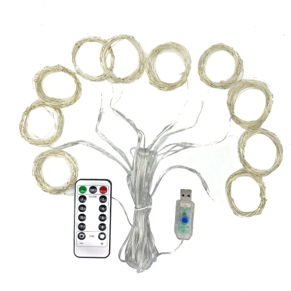 3Mx1M/2M/3M LED String Lights USB Fairy Lights Garland