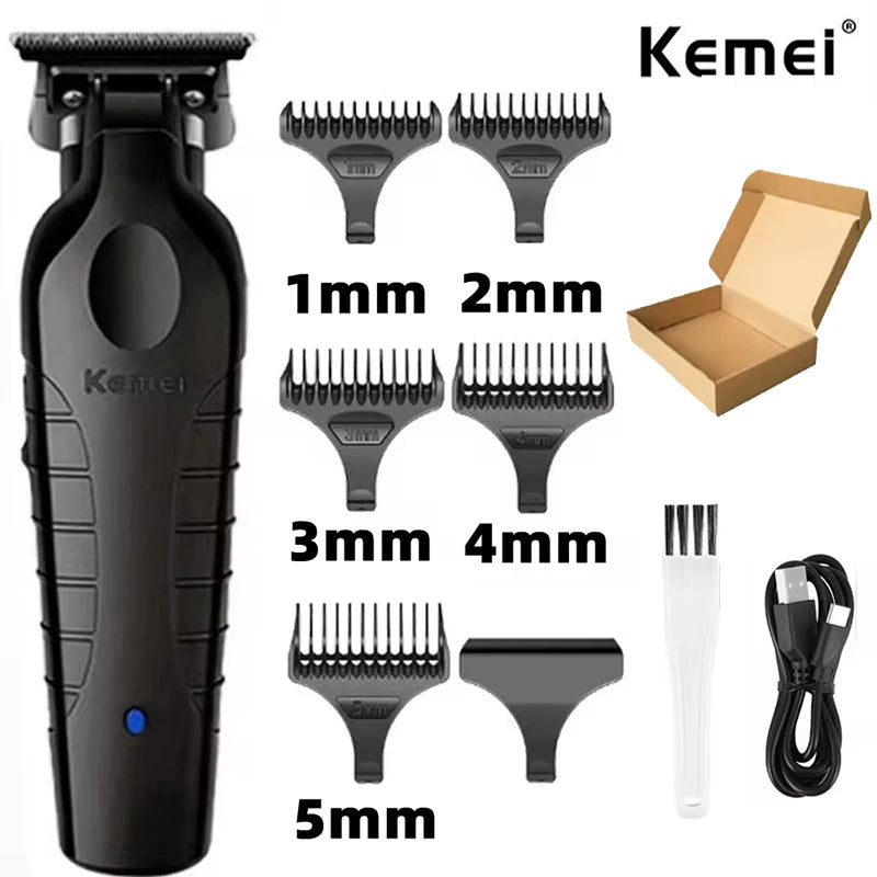 Kemei KM-2299 USB Fast Charging Clippers Barber Machine 1200MA Rechargeable Cordless Hair Trimmer Kemei Electric Hair Clipper