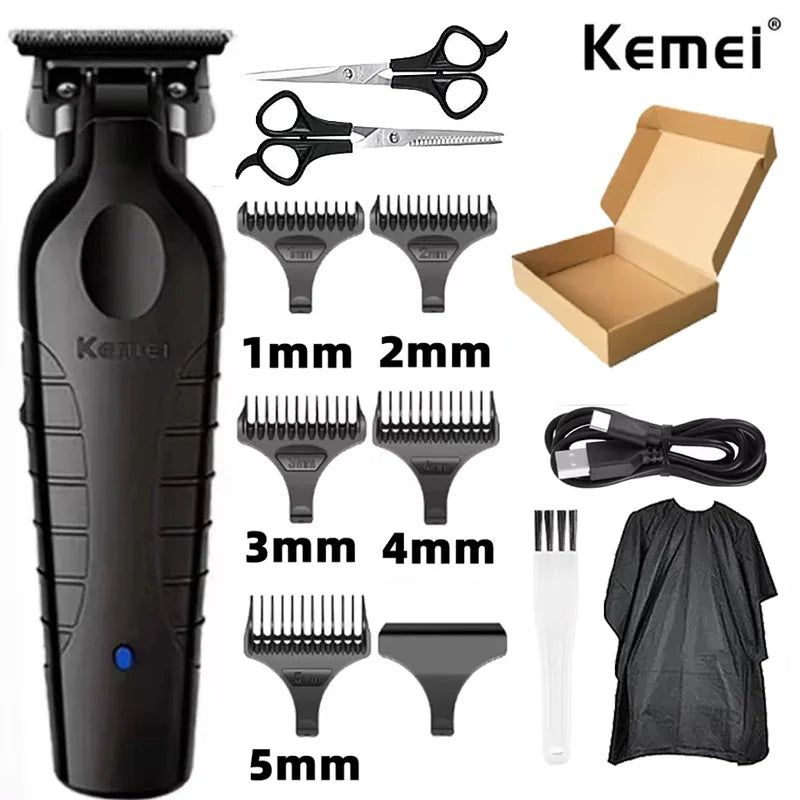 Kemei KM-2299 USB Fast Charging Clippers Barber Machine 1200MA Rechargeable Cordless Hair Trimmer Kemei Electric Hair Clipper