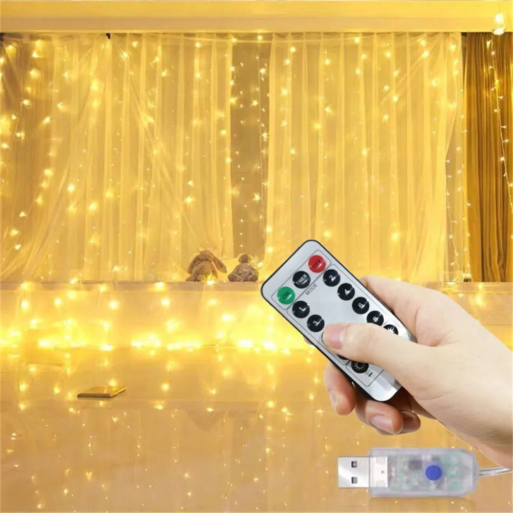 3Mx1M/2M/3M LED String Lights USB Fairy Lights Garland