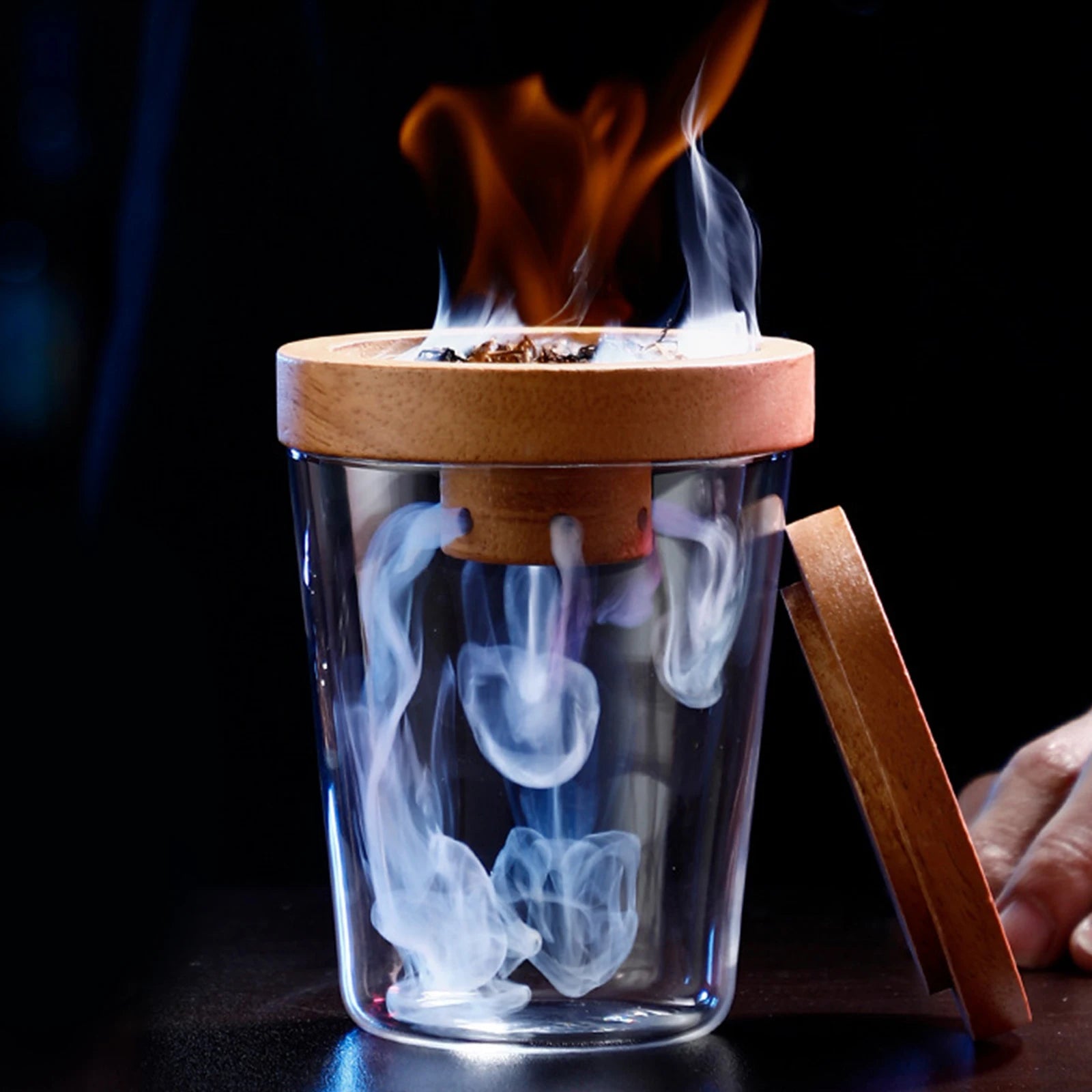 Whisky/Cocktail Smoker Kit with 4 Wood Chips